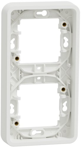 Рамка вертикальная Schneider Electric Mureva Styl 2-м. IP55 белый картинка